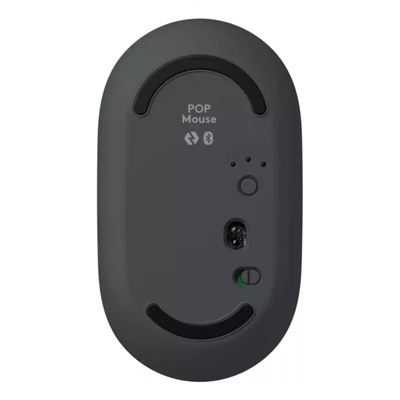 Combinazione tastiera e mouse Logitech POP Icon QZERTY Bluetooth mini Graphite verde