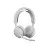Cuffie Logitech Zone Wireless 2 ES — con filo e wireless (Bluetooth), USB-C, supraurali, cavo 1,5 m, bianco, 212 g