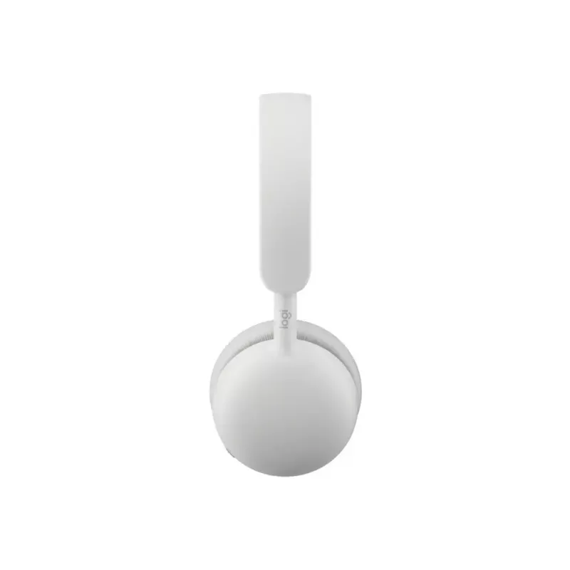 Cuffie Logitech Zone Wireless 2 ES — con filo e wireless (Bluetooth), USB-C, supraurali, cavo 1,5 m, bianco, 212 g
