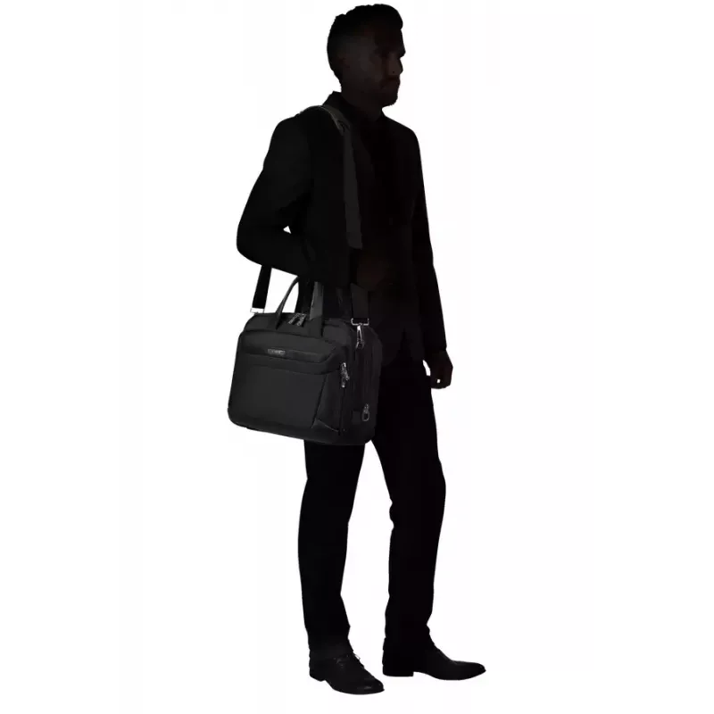 Cartella Samsonite PRO-DLX 6 39,6 cm espandibile nera