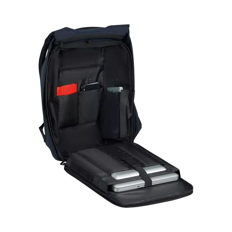 Zaino casual Samsonite Securipak 2.0 blu PET riciclato 100%
