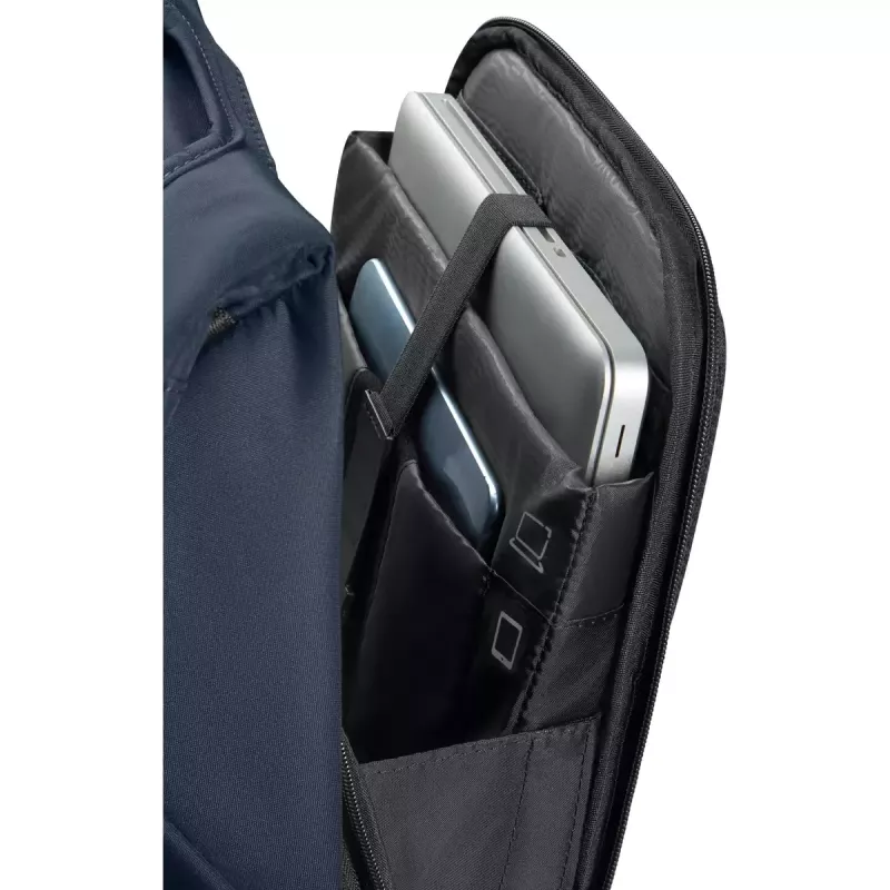 Zaino casual Samsonite Securipak 2.0 blu PET riciclato 100%