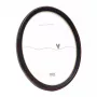 Cornice singola Deknudt S100F9 nero cartone vetro resina