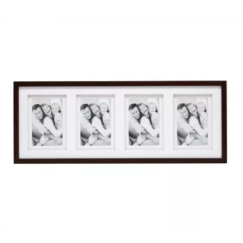 Portafoto multiplo Deknudt S65KQ4 marrone 4 pz. 630x245x20 mm