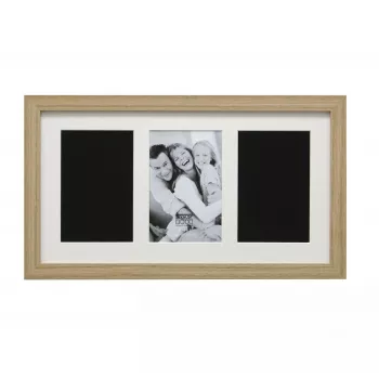 Portafoto multiplo Deknudt S66KB3 legno 490x260 mm