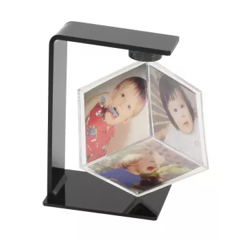 Portafoto multiplo Deknudt S58RF4 nero plastica 4 pz.
