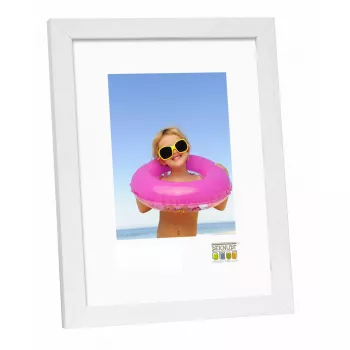 Cornice portafoto singola Deknudt S44CF1 bianco MDF 40X50
