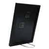 Cornice portafoto singola Deknudt S44CF2 nero 20X30 vetro MDF