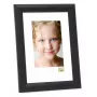 Portafoto singolo Deknudt S40CL2 nero legno 15X20 cm