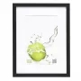 Portafoto singolo Deknudt S66KF2 P1 nero MDF legno 20X30