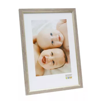 Portafoto singolo Deknudt S46AF3 beige plastica 168x218 mm