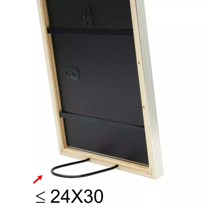 Portafoto singolo Deknudt S41JD1 argento 311x434 mm
