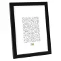 Portafoto singolo Deknudt S41JL2 nero cartone vetro legno
