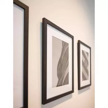 Portafoto singolo Deknudt S66KF2 P1 nero 30x45