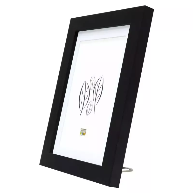 Portafoto singolo Deknudt S66KF2 P1 nero 30x45
