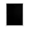 Set portafoto Deknudt S46YK1 bianco MDF vetro legno