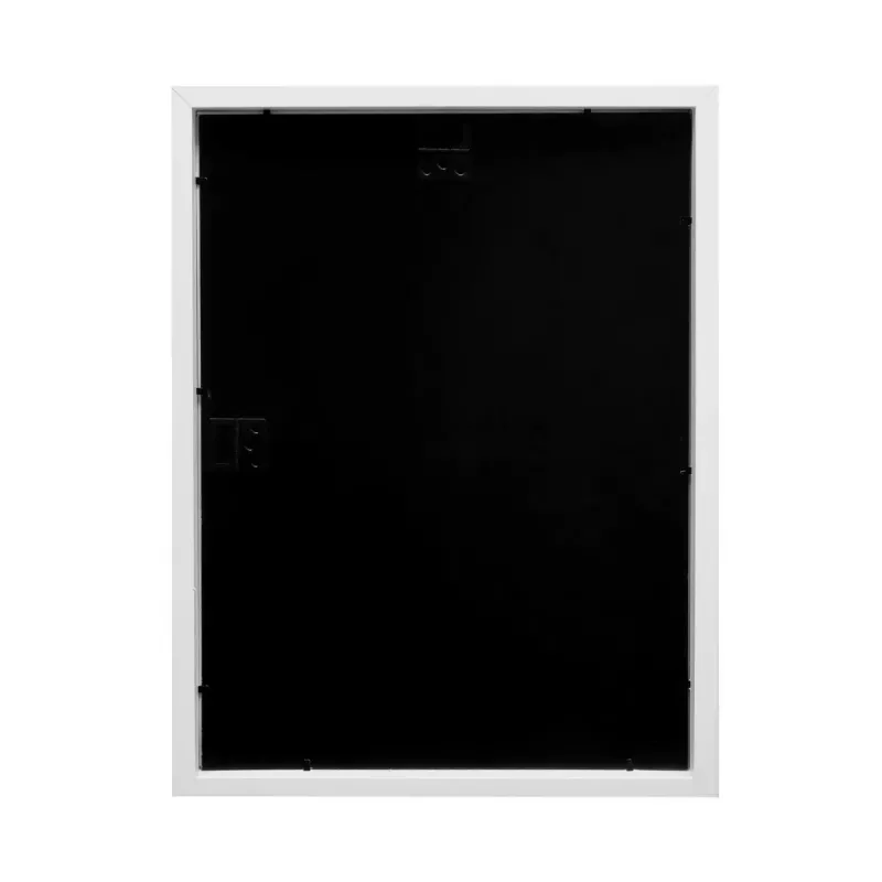 Set portafoto Deknudt S46YK1 bianco MDF vetro legno
