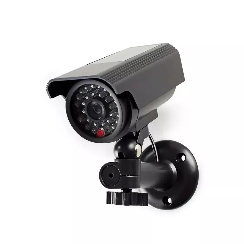 Nedis DUMCBS10BK Telecamera di sicurezza finta, nera, per esterni