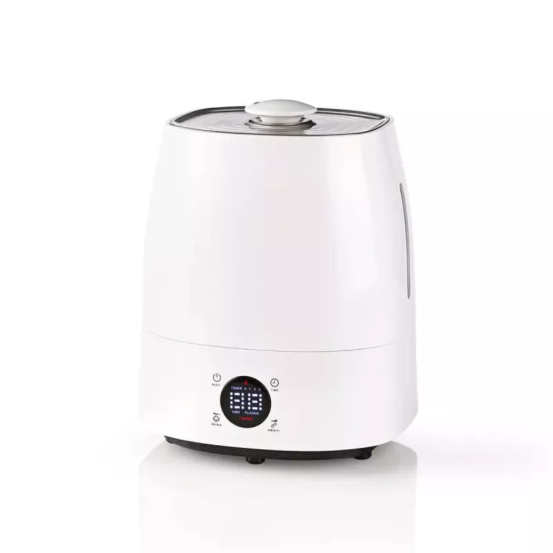 Umidificatore Nedis HUMI120CWT — umidificatore ambiente compatto in bianco/grigio