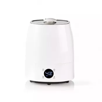 Umidificatore Nedis HUMI120CWT — umidificatore ambiente compatto in bianco/grigio