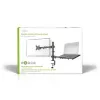 Supporto monitor Nedis MMSISNB110BK 81,3 cm 32 pollici scrivania nero