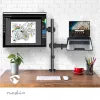 Supporto monitor Nedis MMSISNB110BK 81,3 cm 32 pollici scrivania nero