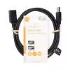 Nedis CCGL60010BK20 Cavo di prolunga USB 2.0, A maschio a A femmina, 2 m, nero
