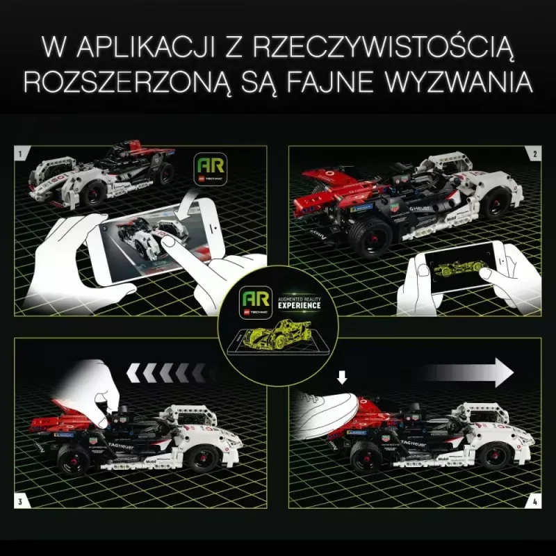 LEGO Brick Set Formula E Porsche 99X Electric modello 42137 – set da costruzione