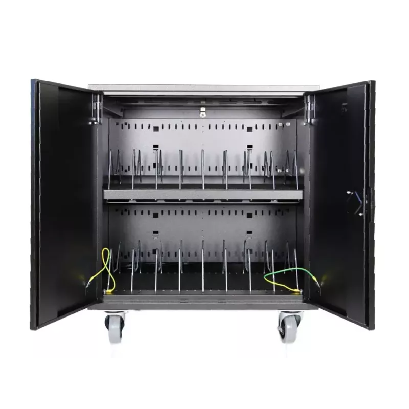 Carrello portatile di gestione dispositivi Acer Leba NoteCart Flex Extended 16 prese Schuko