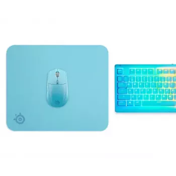 Tappetino per mouse Steelseries QcK M Aqua 320x270mm microfibra gomma
