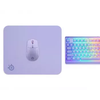 Tappetino per mouse Steelseries QcK M Lavender 320x270 mm microfibra