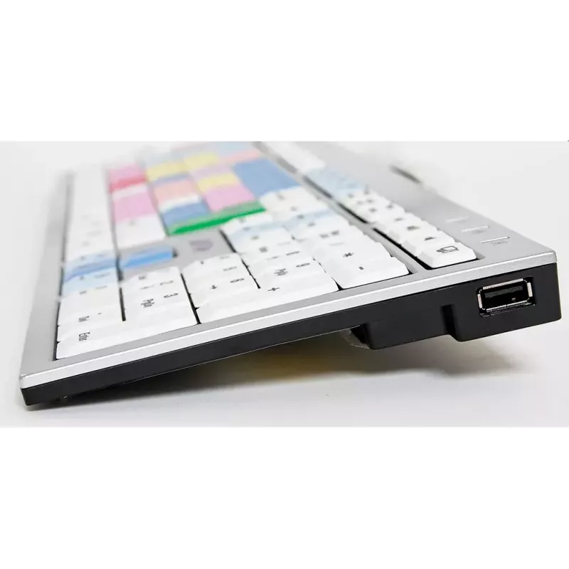 Tastiera Logickeyboard LKB-MCOM4-AJPU-UK Office USB multicolore