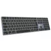 Tastiera full-size LogicKeyboard SKB-TM-UK USB + Bluetooth, QWERTY UK English, Titanium