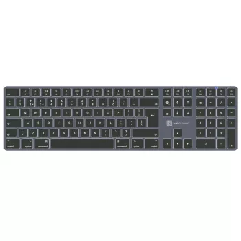 Tastiera full-size LogicKeyboard SKB-TM-UK USB + Bluetooth, QWERTY UK English, Titanium