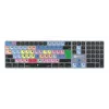 Tastiera full-size Bluetooth LogicKeyboard LKB-MCOM4-TM — layout tedesco QWERTZ, 109 tasti, Titanium grigio