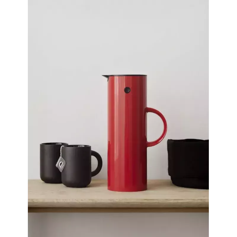 Caraffa termica Stelton EM77 1L rossa campeggio uso quotidiano