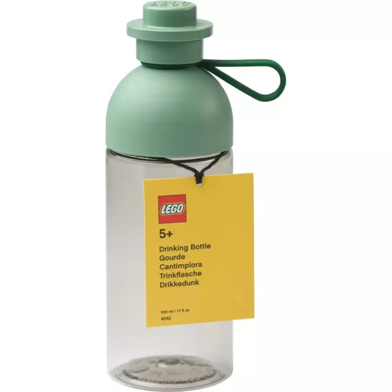 Borraccia room copenhagen 0,5 L — verde chiaro/trasparente, borraccia in plastica riutilizzabile