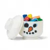 Storage Head Snowman mini di Room Copenhagen – organizer per giocattoli e mattoncini compatibile LEGO, bianco