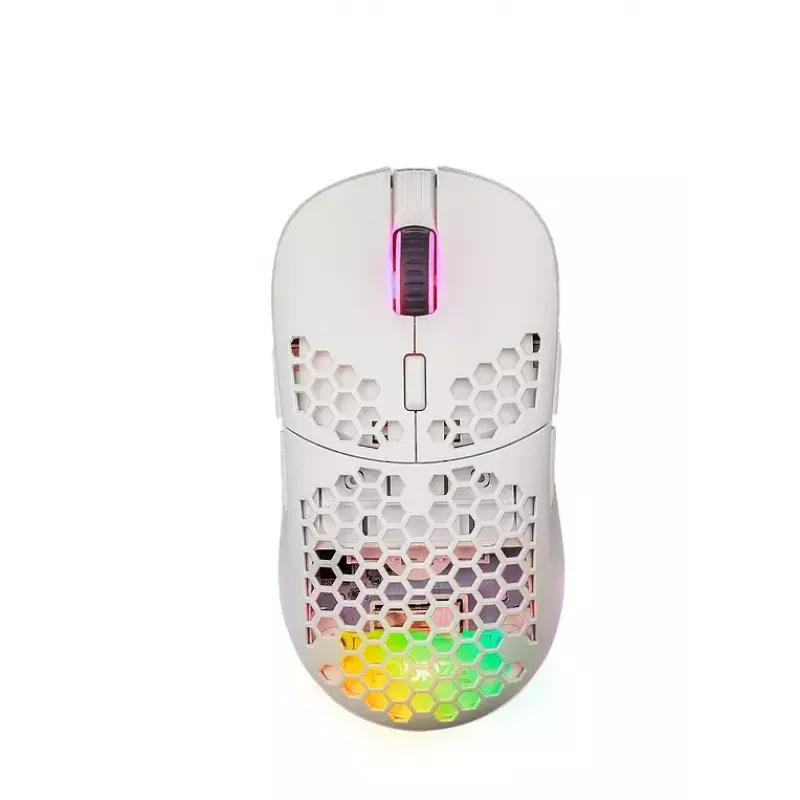 Fourze GM900 mouse gaming wireless, bianco (FZ-GM900-002)