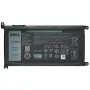 Batteria per laptop Dell 42Wh 3 celle agli ioni di litio, ricambio per modelli Dell compatibili