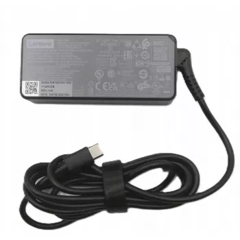 Alimentatore AC Lenovo 45W 3 poli modello 5A11E21014 per laptop e dispositivi compatibili