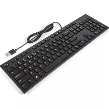 Tastiera multimediale USB con filo Dell KB216 – 104 tasti, layout base, porta USB