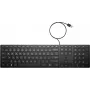 Tastiera con filo HP 320K WD L96909-031, layout UK