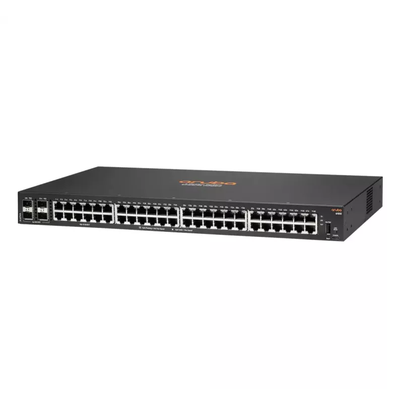 Switch managed Aruba 6100 48G 4SFP+