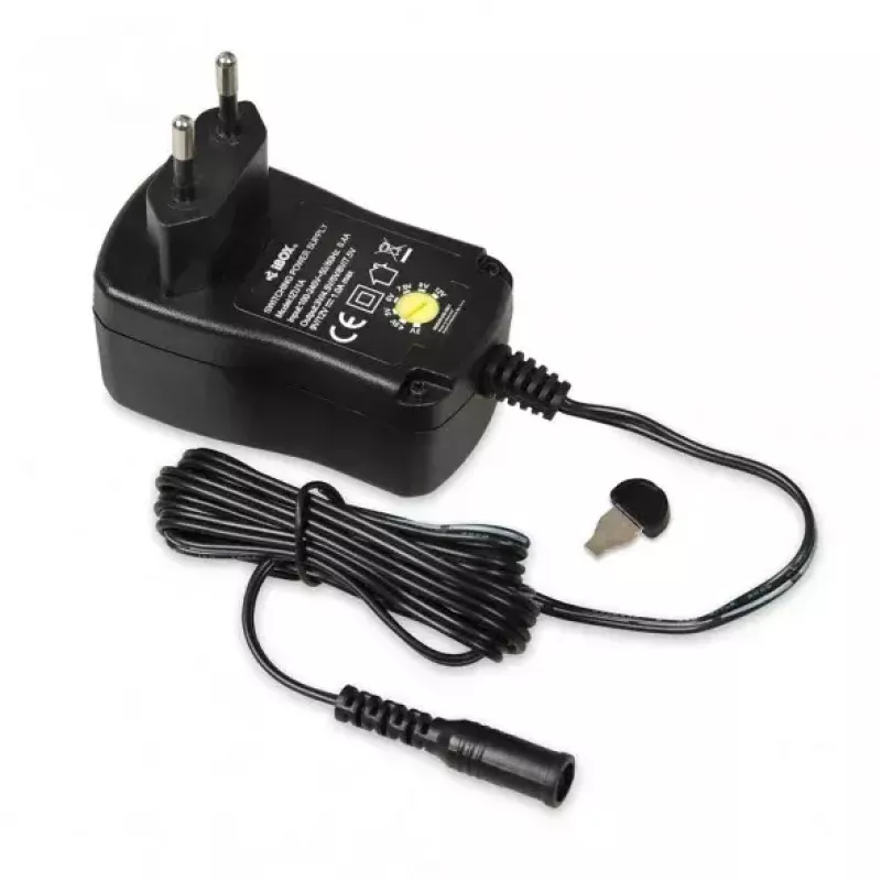Alimentatore IBOX IZU1A per interni 100–240 V nero, 75×35×43 mm
