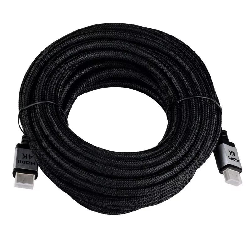 Cavo HDMI Akyga AK-HD-100P 2.0, intrecciato, serie PRO, 10 m, nero