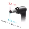 Alimentatore da auto per notebook Akyga AK-ND-31 per Asus / Toshiba, 65 W, 19 V / 3,42 A, 5,5 x 2,5 mm, ingresso 12 V