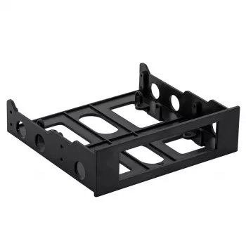 Staffa di montaggio Akyga AK-CA-50, da vano esterno 5,25 pollici a 3,5 pollici, nero