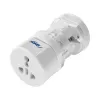 Adattatore universale da viaggio Akyga AK-AD-61, mondiale, 10 A, bianco