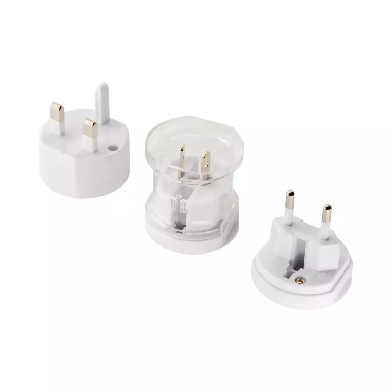 Adattatore universale da viaggio Akyga AK-AD-61, mondiale, 10 A, bianco